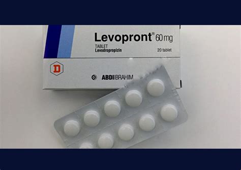 levopront 60 mg 20 tablet